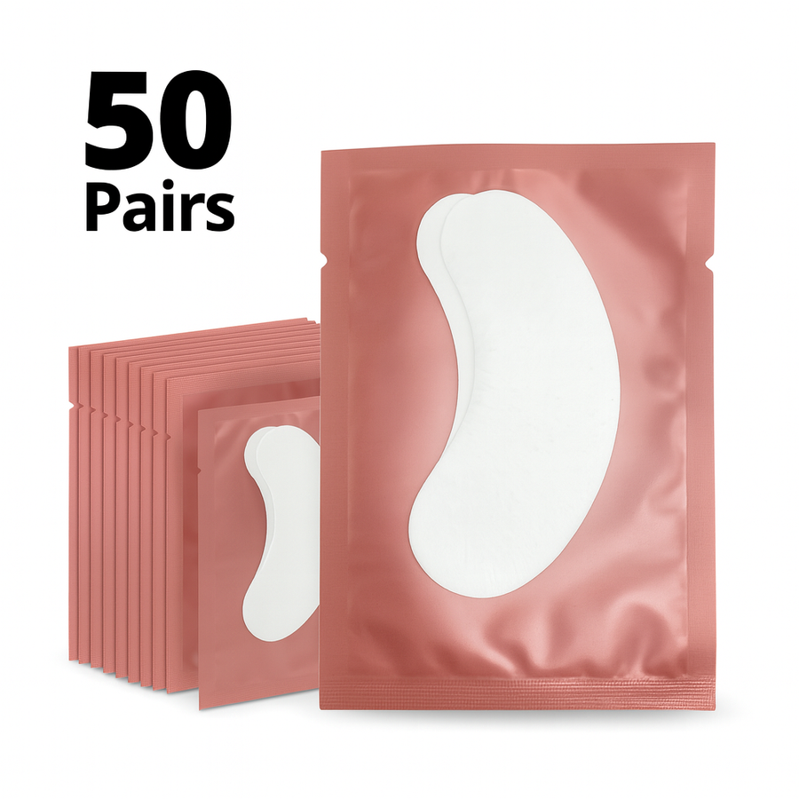 Disposable Gel Eye Pads – 50 Pairs for Lash Services