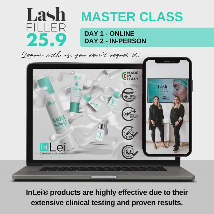 InLei® Lash Filler 25.9  Master Course | IN-PERSON Lash Lift Course