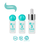 InLei Lash Filler TRIO Pack bottles Form 1, Fix 2, Filler 3

