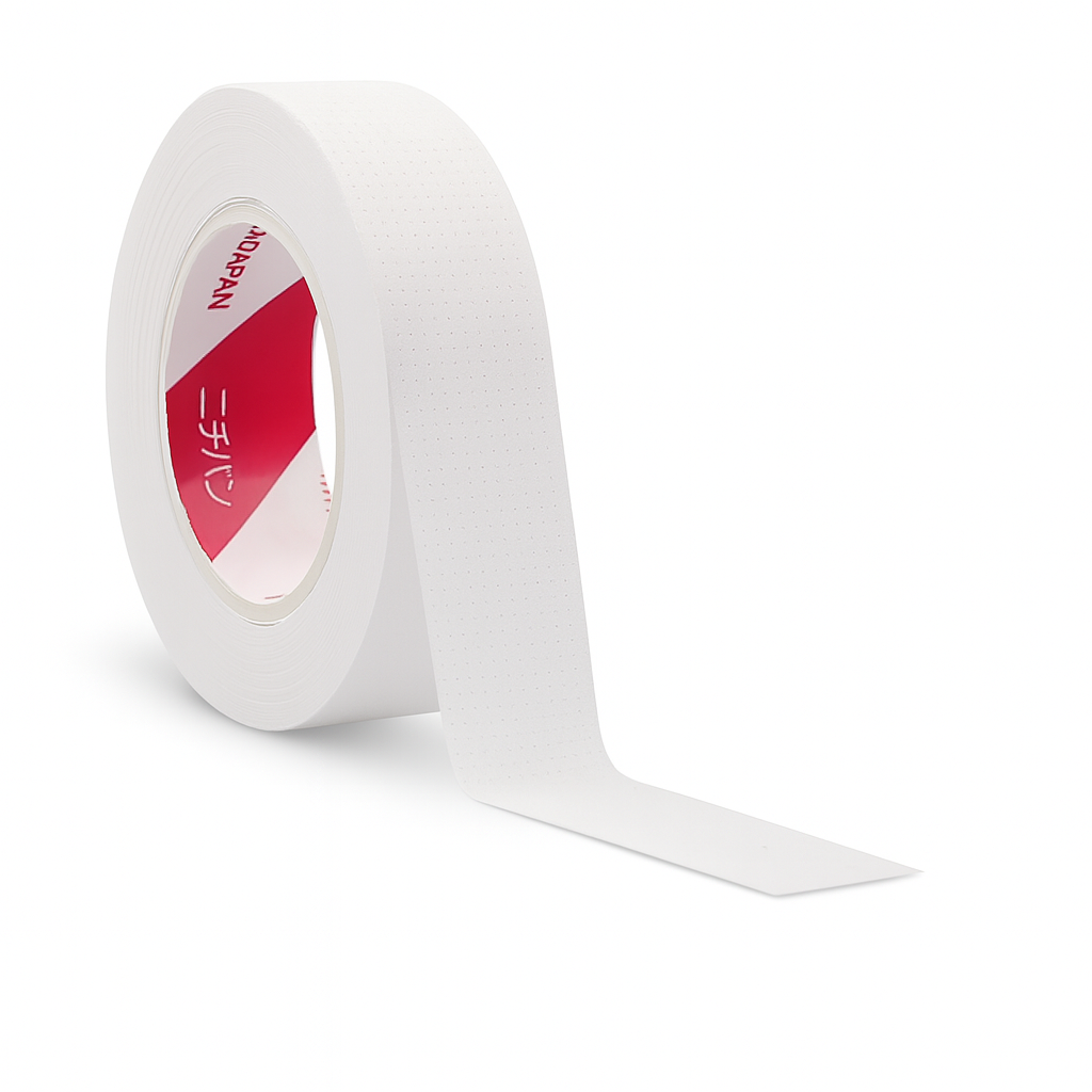 Japanese non-woven lash tape – breathable, hypoallergenic tape for eyelash extension isolation and eyelid lifting