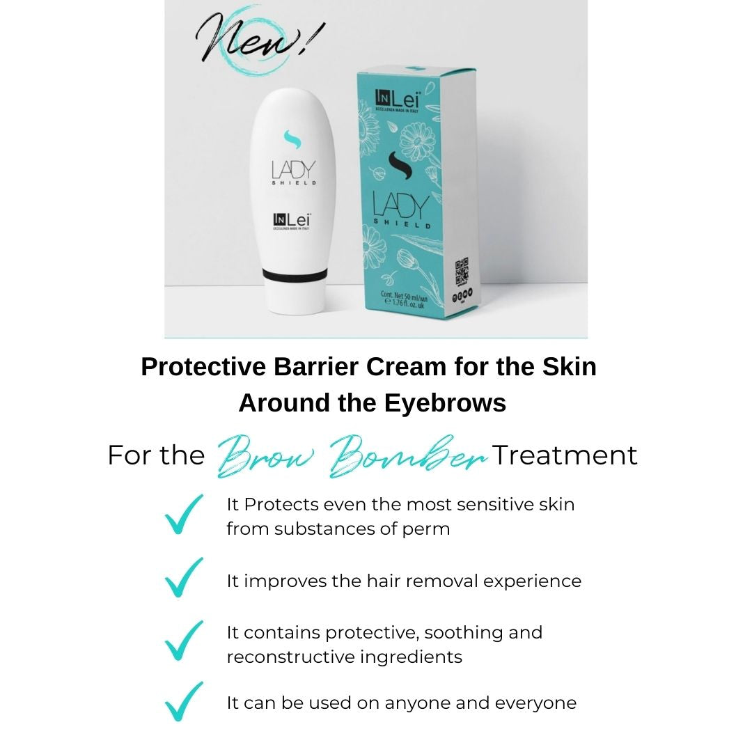 InLei® lady shield a brow barrier cream for brow laminations