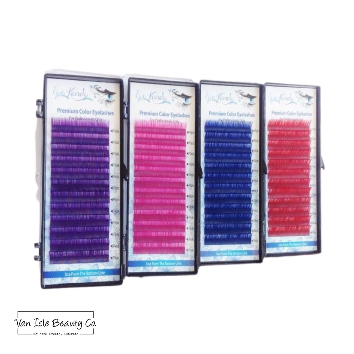 Color Coloured/Glitter Lashes