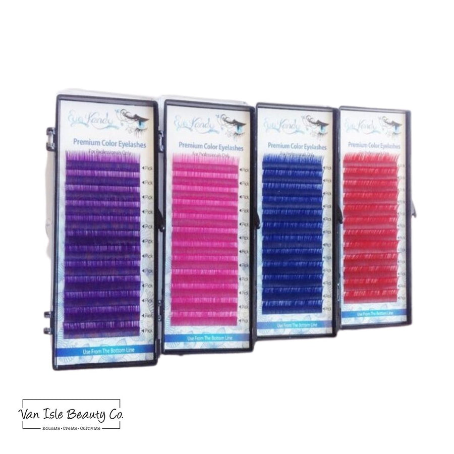 Color Coloured/Glitter Lashes