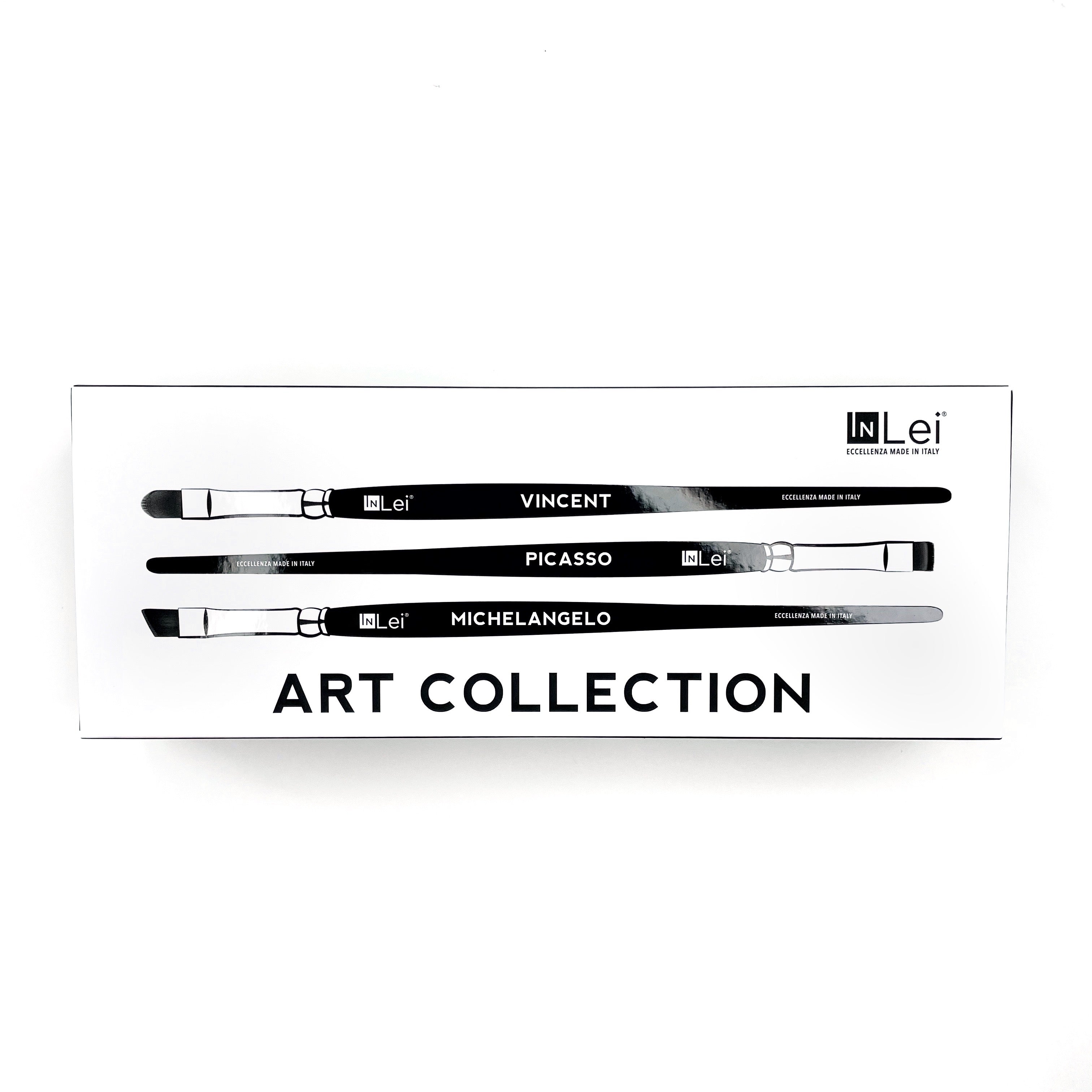 InLei® Professional Brow Brush Trio – Made in Italy