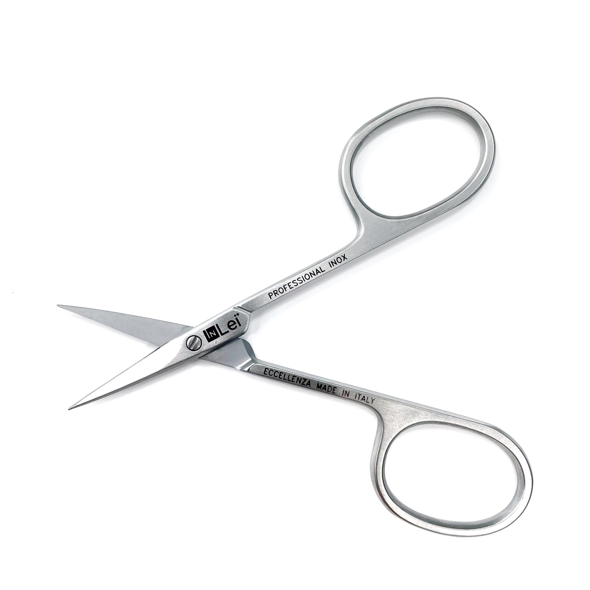 Italian stainless steel precision scissors with fine pointed tips