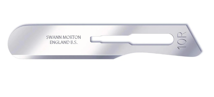 #10R Swann Morton Stainless Steel Dermaplaning Blades | Butter Baldes