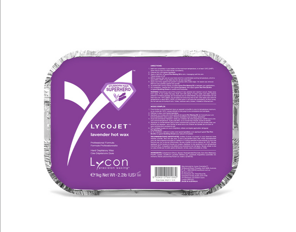 Lycon® Lycojet Lavender Hot Wax | 1 KG Hard Wax