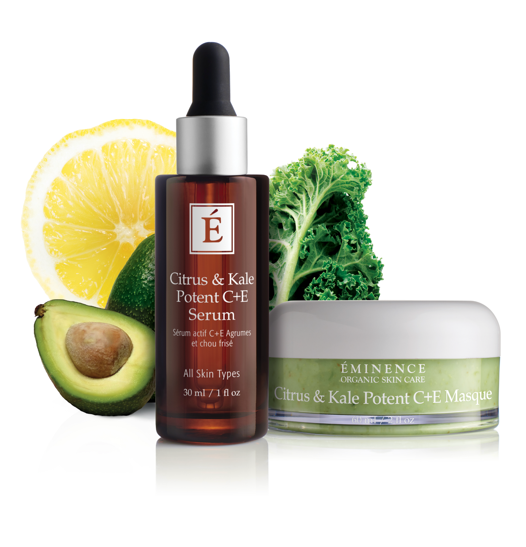 Citrus & Kale Potent C + E Serum | Vitamin C Serum for all skin types