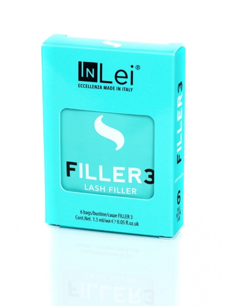 InLei® Filler 3 Sachets | 6 Piece | Lash Filler Treatment