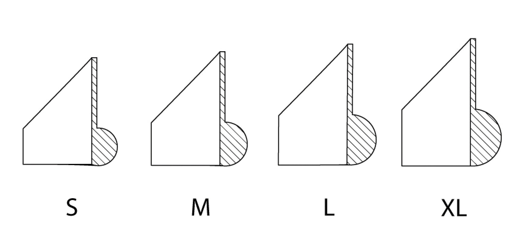 InLei® Size XL Shield | 6 Pairs | Dolly Curl