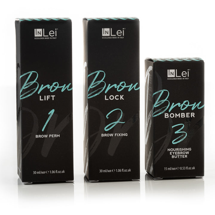 InLei® Brow Bomber Trio | Lift 1 | Lock 2 | Bomber 3 | Bottles