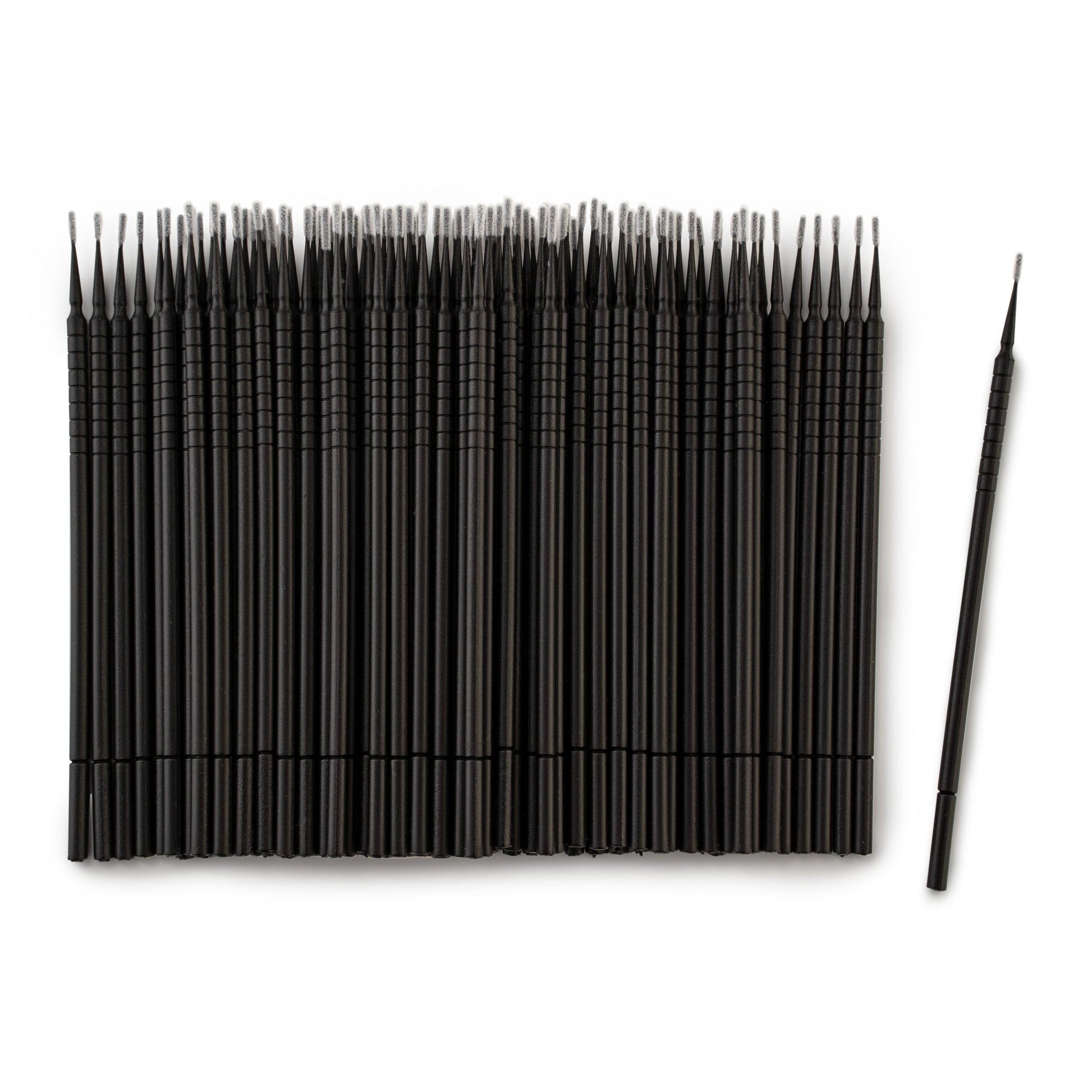 100-pack of microbrush applicators for lash lifts, lash extensions, and brow treatments – fine precision tips