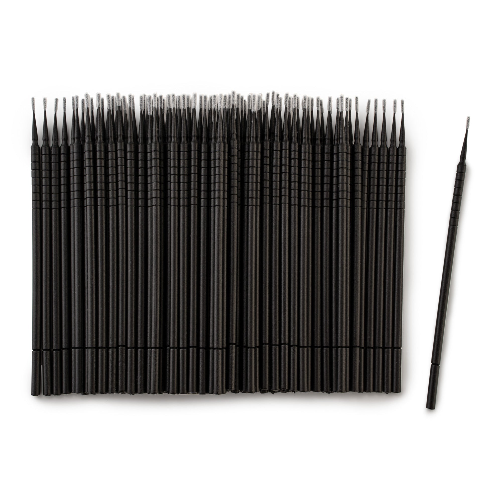 100-pack of microbrush applicators for lash lifts, lash extensions, and brow treatments – fine precision tips