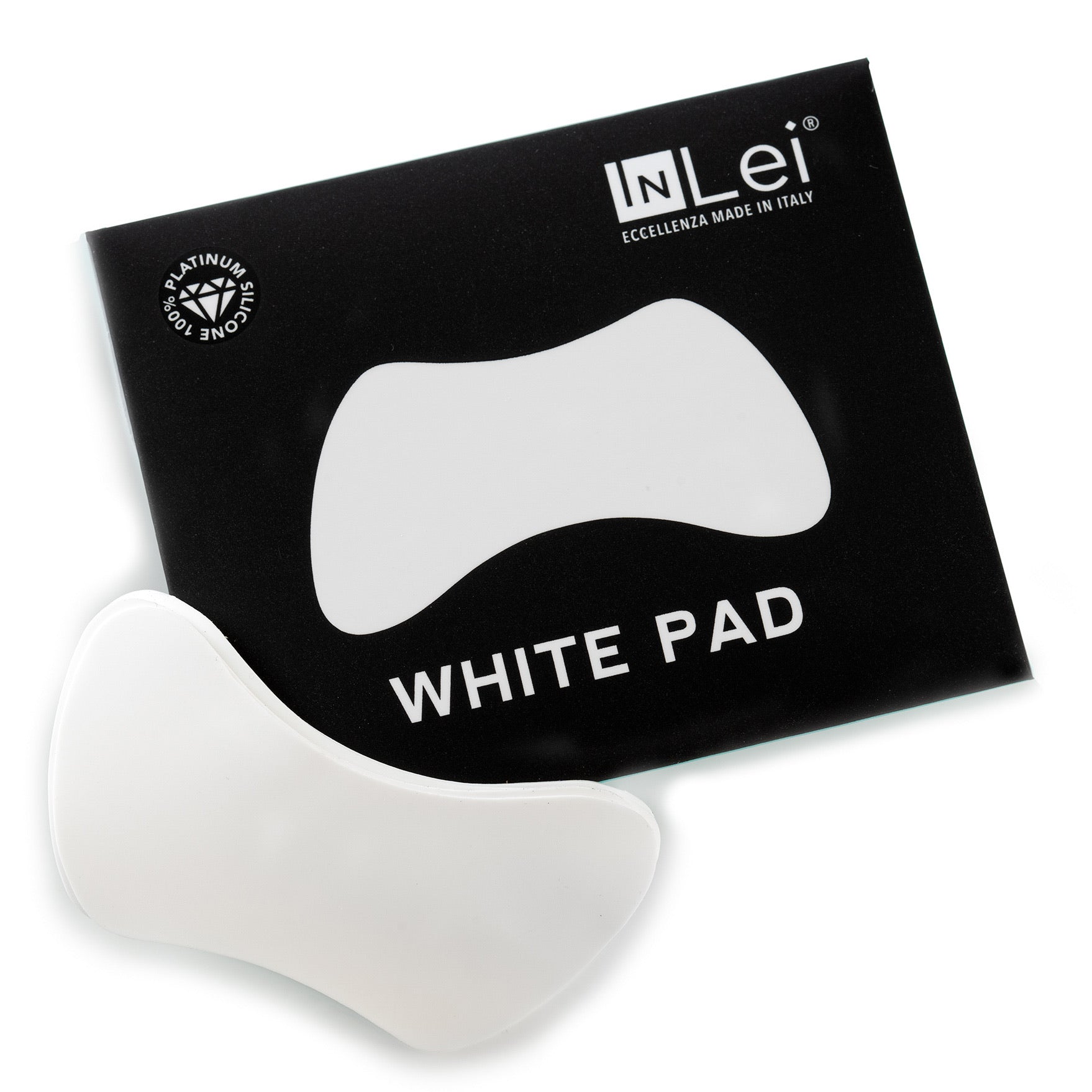 InLei® Reusable Eye Pads – White Platinum Silicone for Lash Isolation