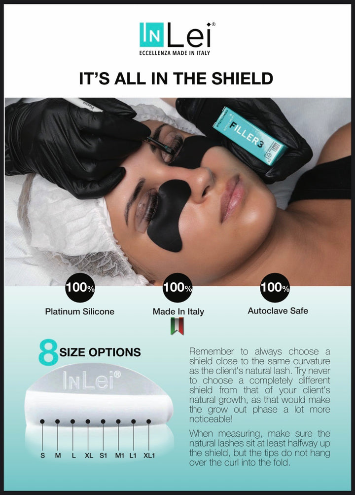 InLei® Size XXL Shield | 6 Pairs | Dolly Curl