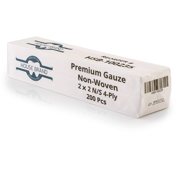 2 x 2 Non-Woven 4-Ply Lint-Free Wipes