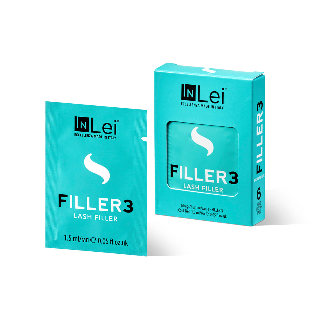 InLei® Lash Filler Trio | Formulaire 1 | Correction 2 | Remplissage 3 | Sachets