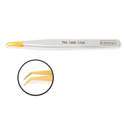 Maui Slim Isolation Lash Tweezer 45 angle
