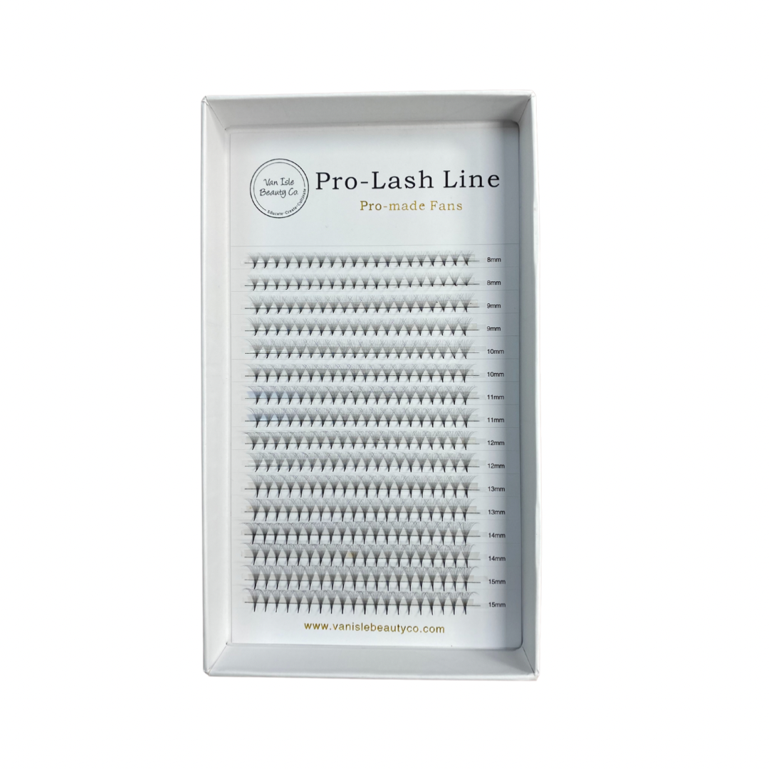 the best Heat bonded 10D volume lash tray with 320 fans in mixed lengths