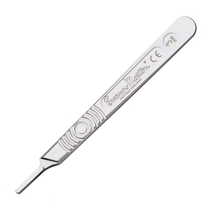 Swann Morton Stainless Dermaplaning Handle