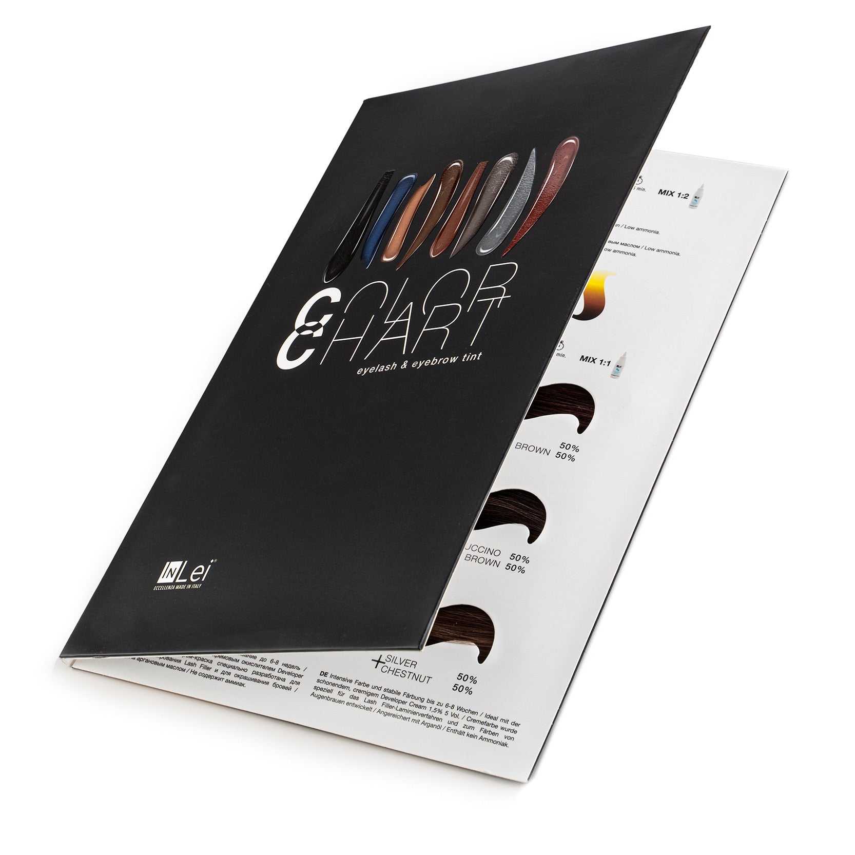 InLei® Tint Colour Chart | Professional Brow & Lash Guide