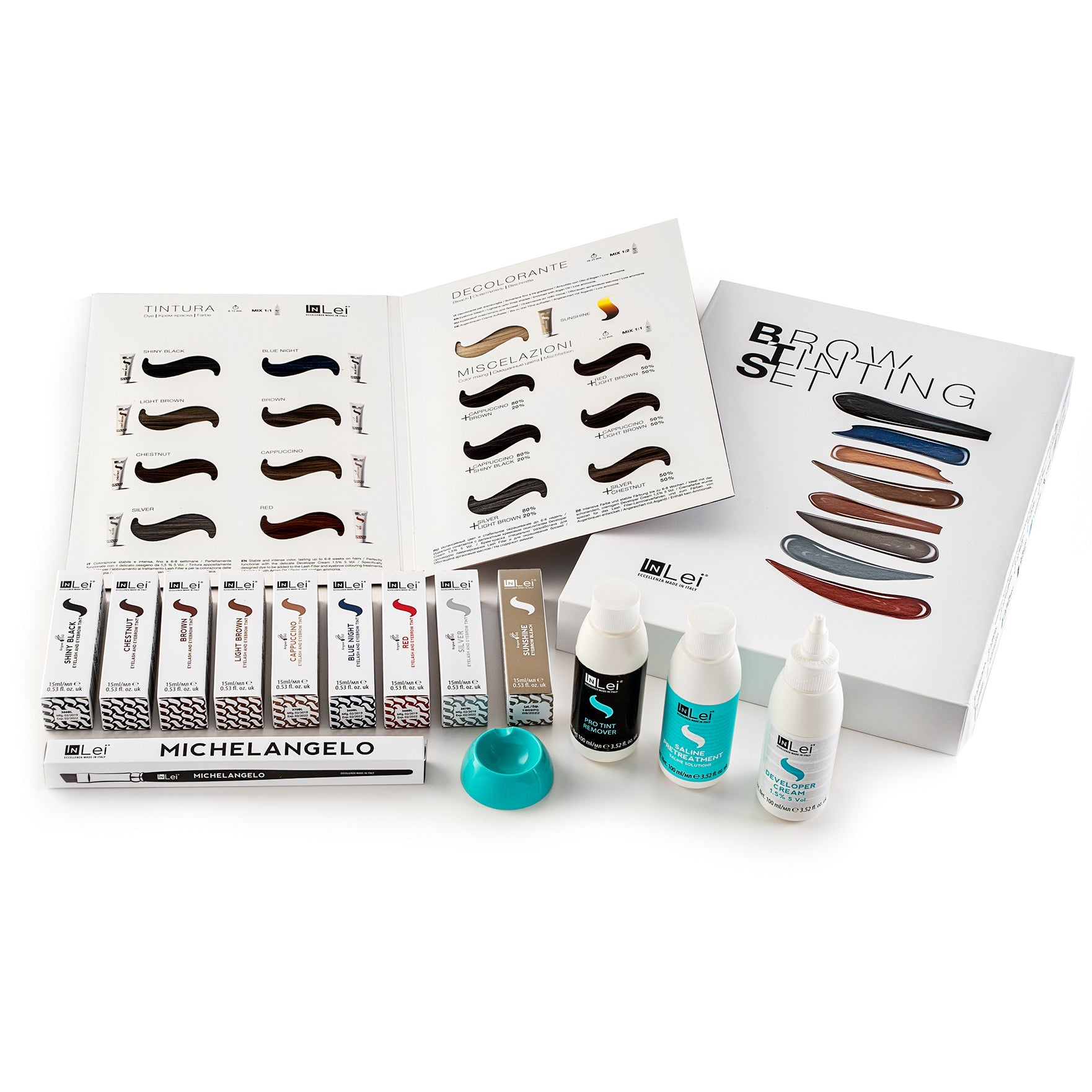 eyelash and brow tinting set online