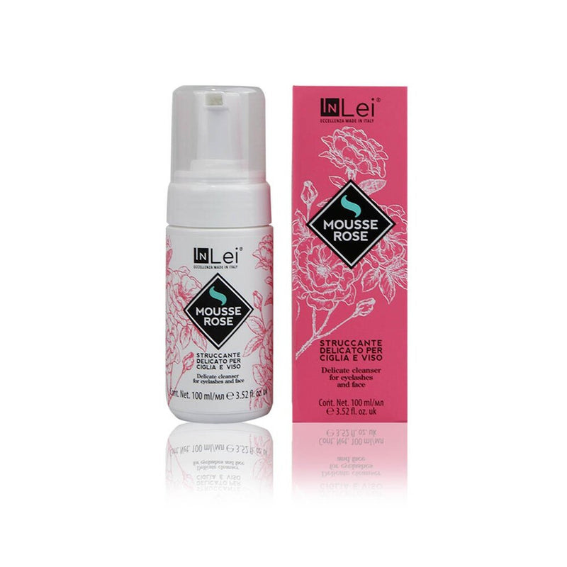 InLei® Mousse nettoyante pour les sourcils, les cils et le visage (Rose)